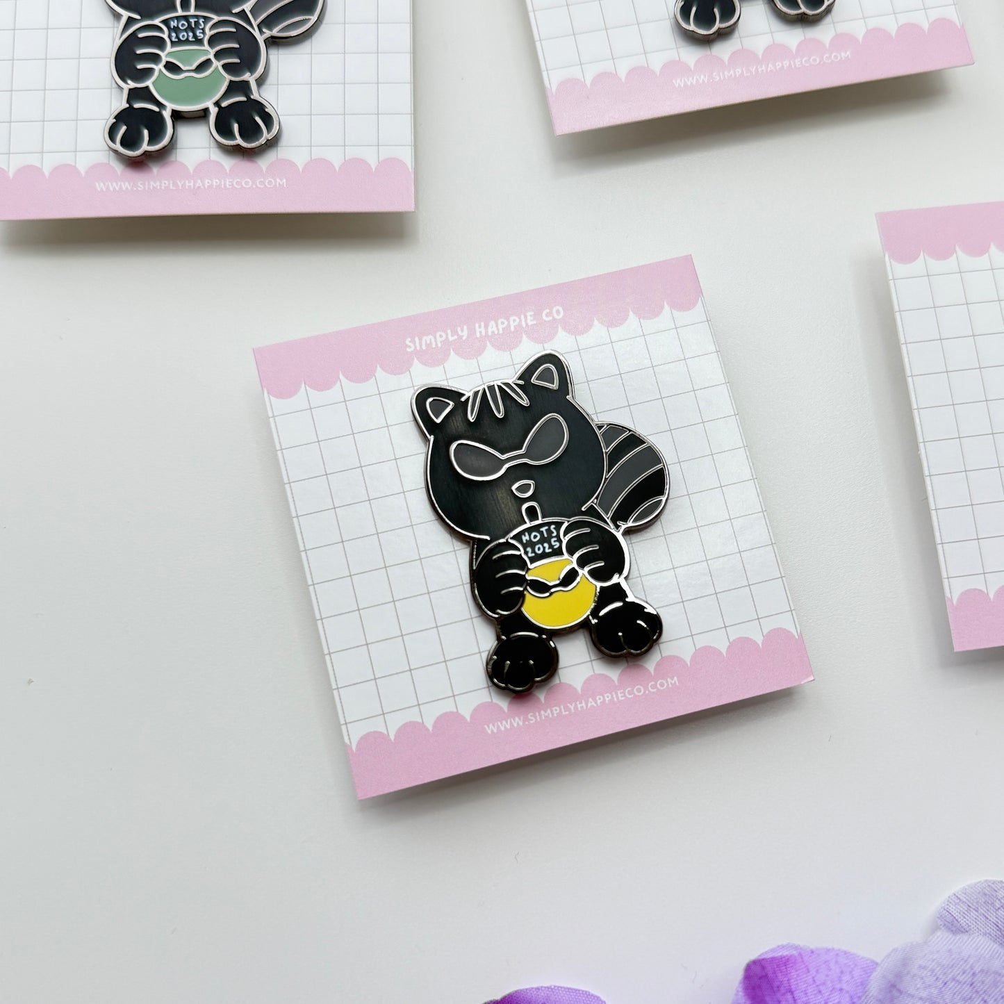 J-Hope HOTS Tour "Chipmunk + Acorn" Enamel Pin