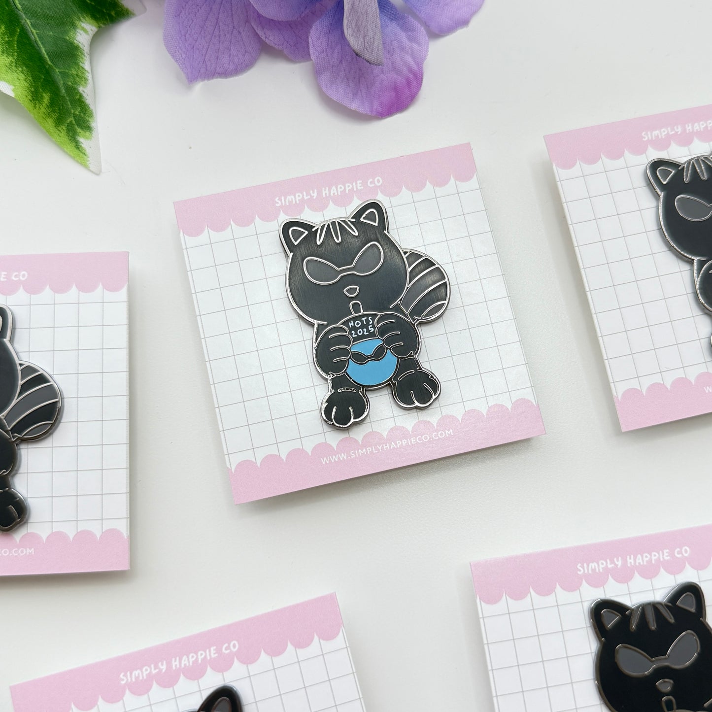 J-Hope HOTS Tour "Chipmunk + Acorn" Enamel Pin