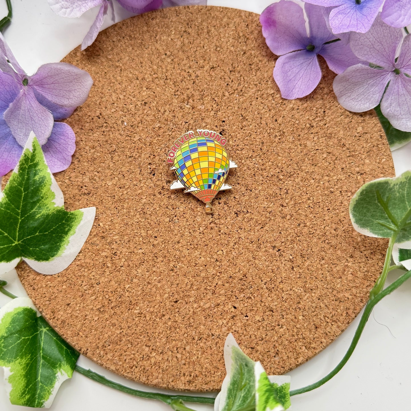 Forever Young Enamel Pin