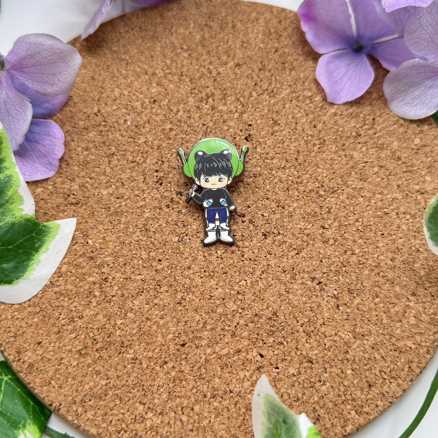 Jin "Alien" Enamel Pin