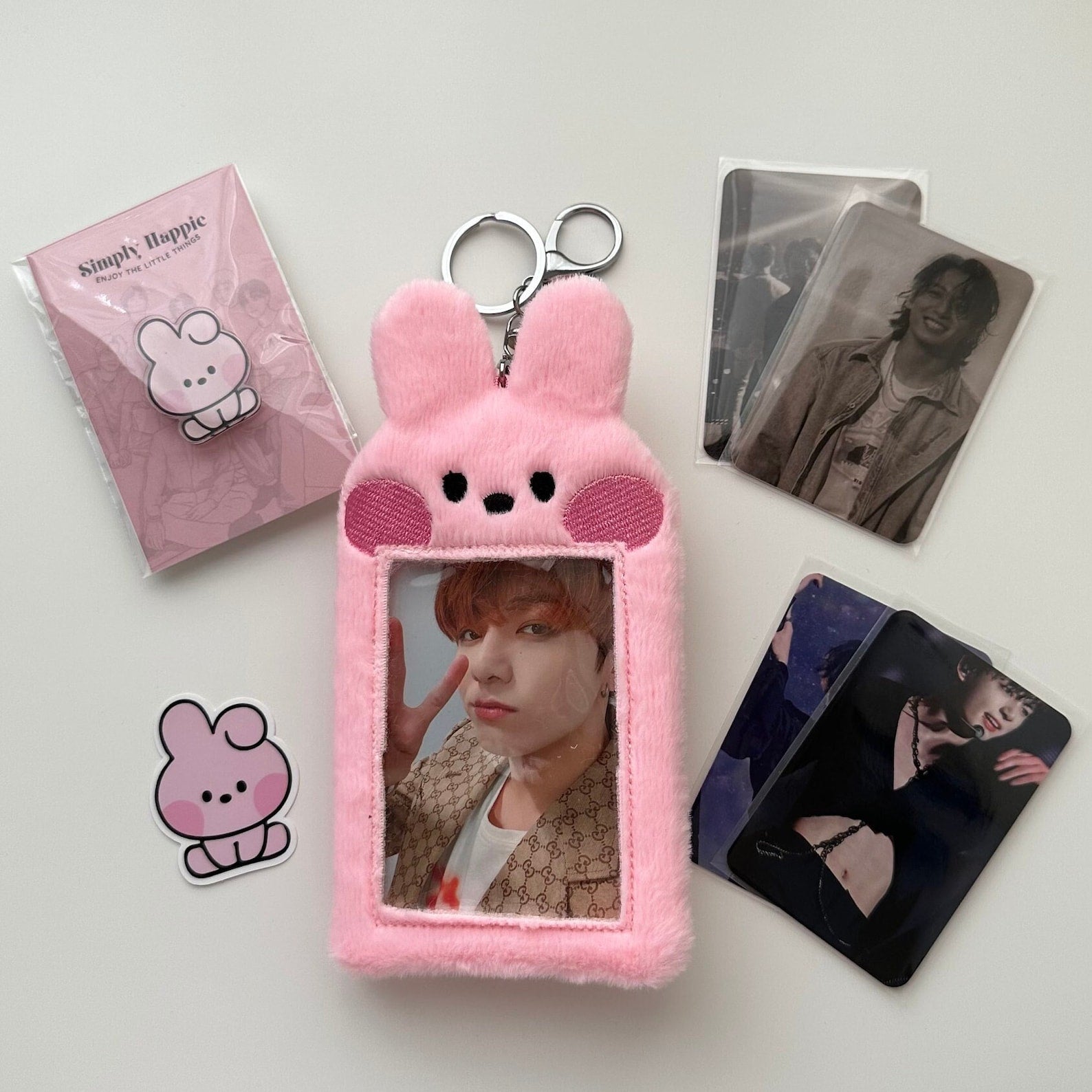 BTS BT21 Cooky Plush Photocard Holder – Simply Happie Co