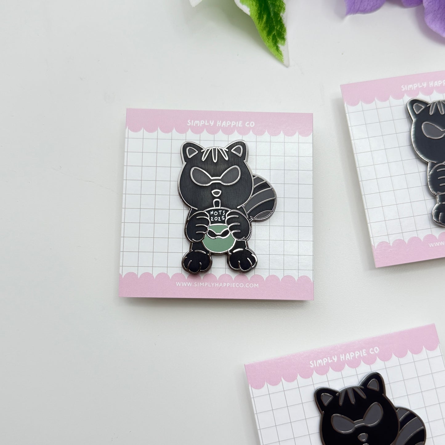 J-Hope HOTS Tour "Chipmunk + Acorn" Enamel Pin