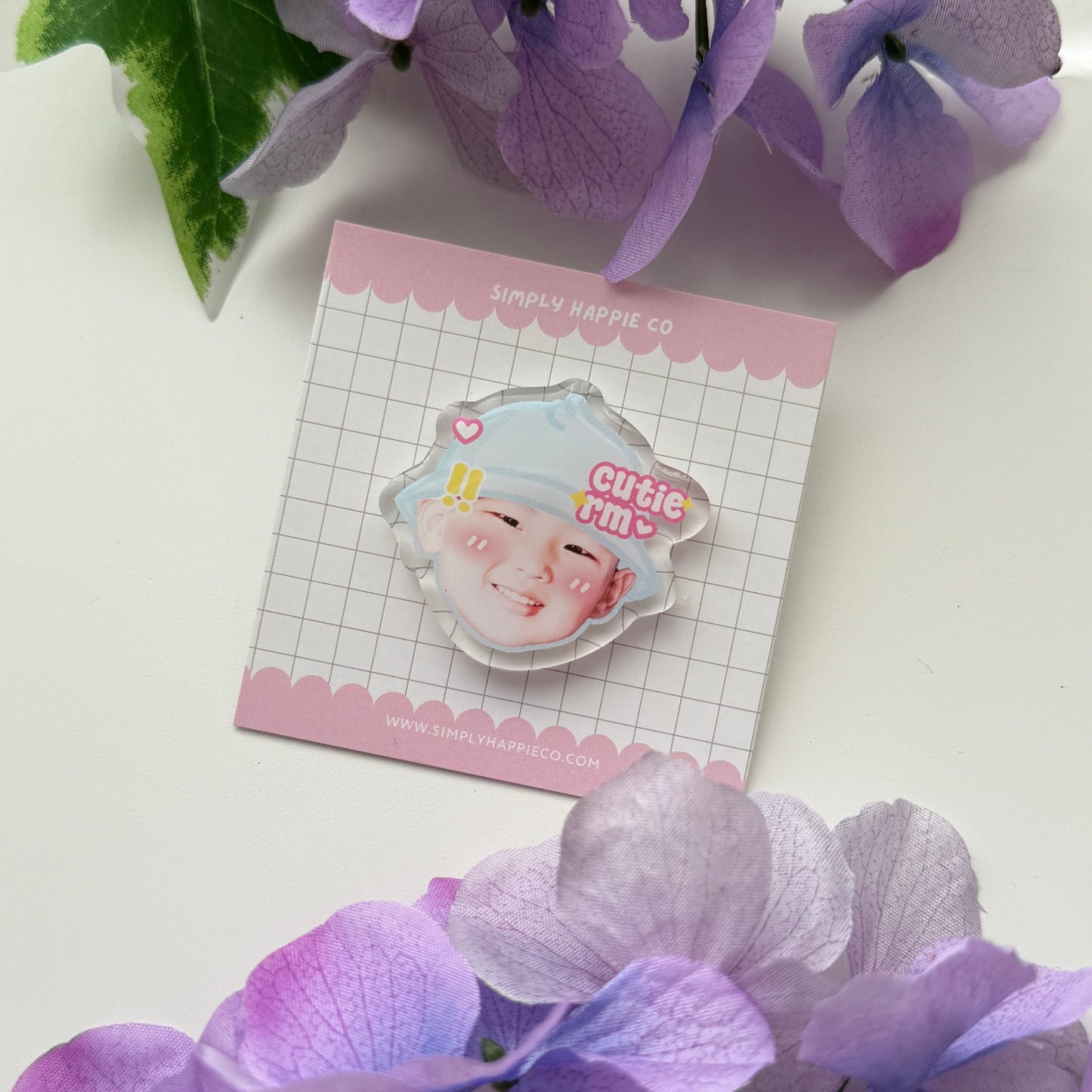 Cute Baby Bangtan Acrylic Pin