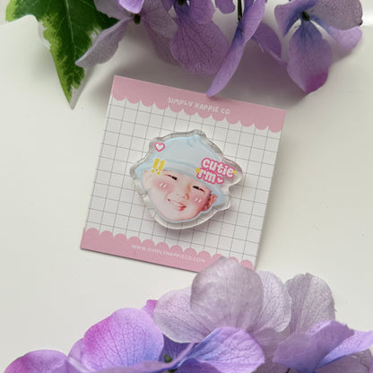 Cute Baby Bangtan Acrylic Pin