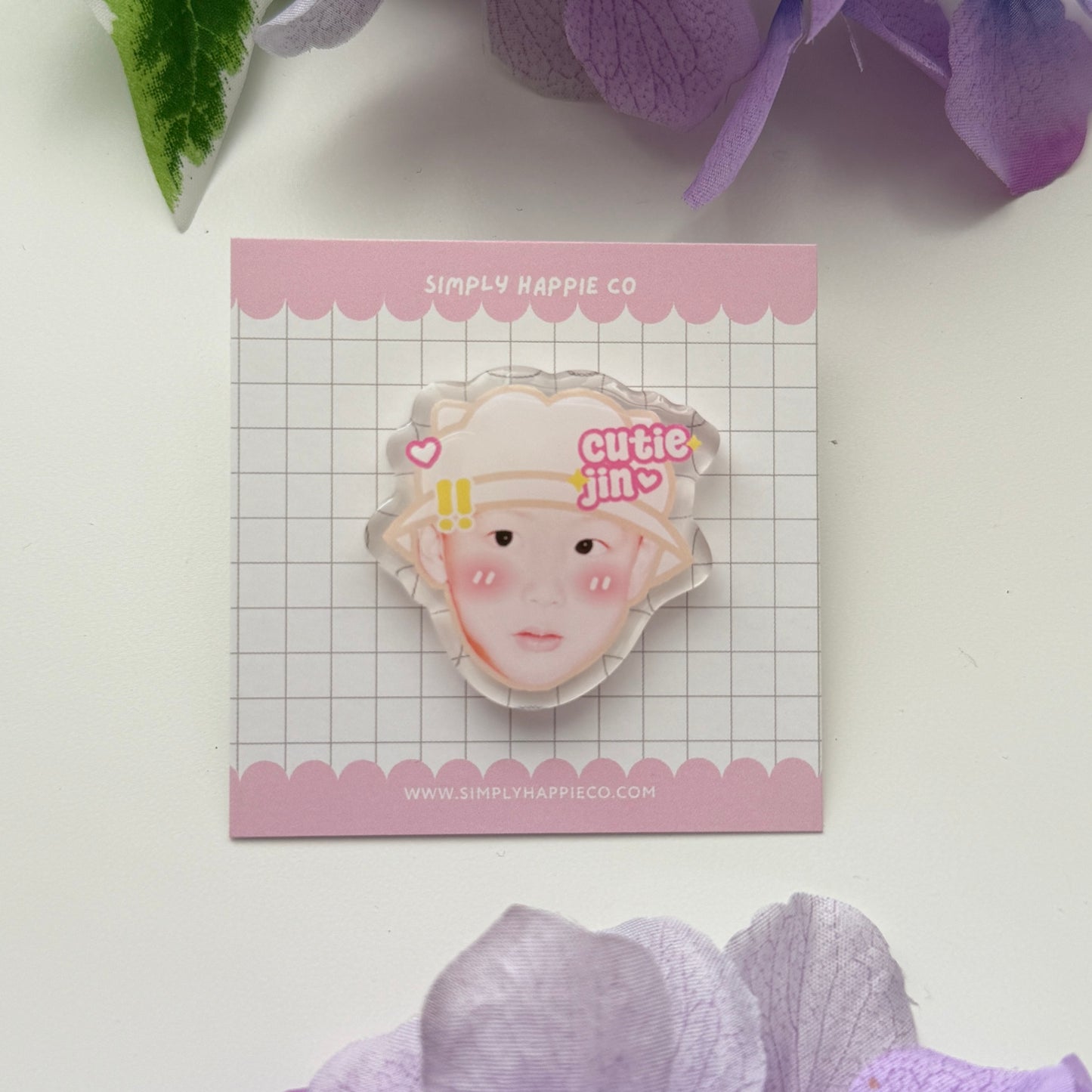 Cute Baby Bangtan Acrylic Pin