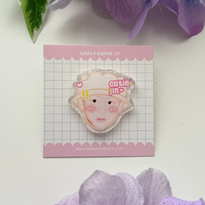 Cute Baby Bangtan Acrylic Pin
