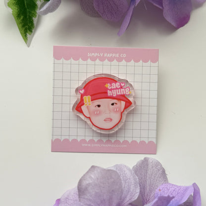 Cute Baby Bangtan Acrylic Pin