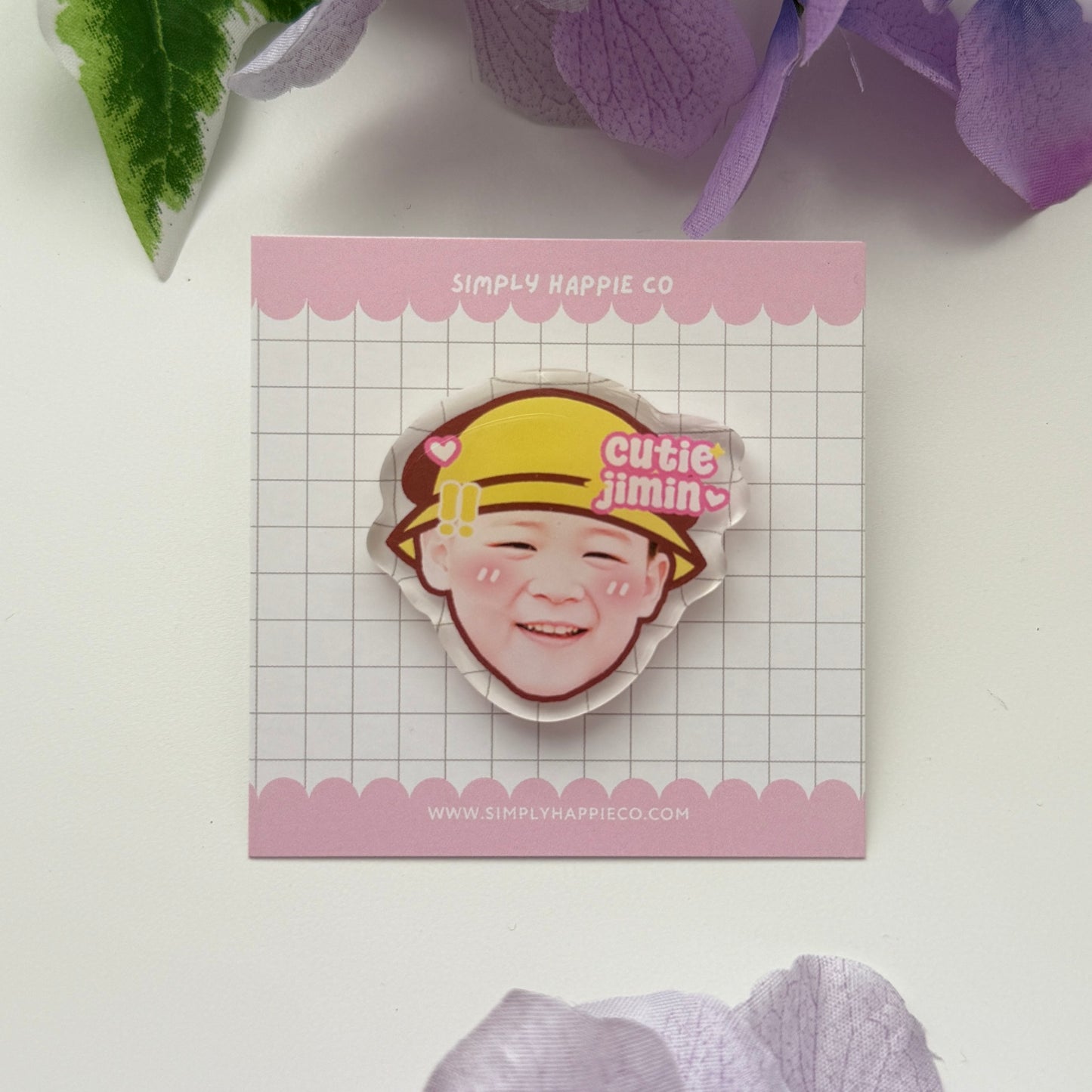 Cute Baby Bangtan Acrylic Pin