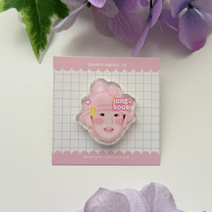 Cute Baby Bangtan Acrylic Pin