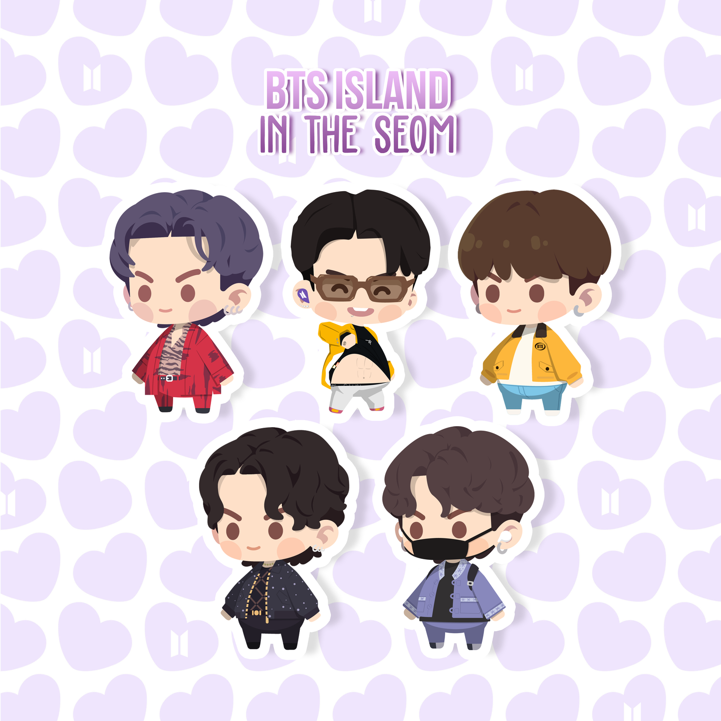 BTS Island In The Seom | Jungkook/JK Sticker