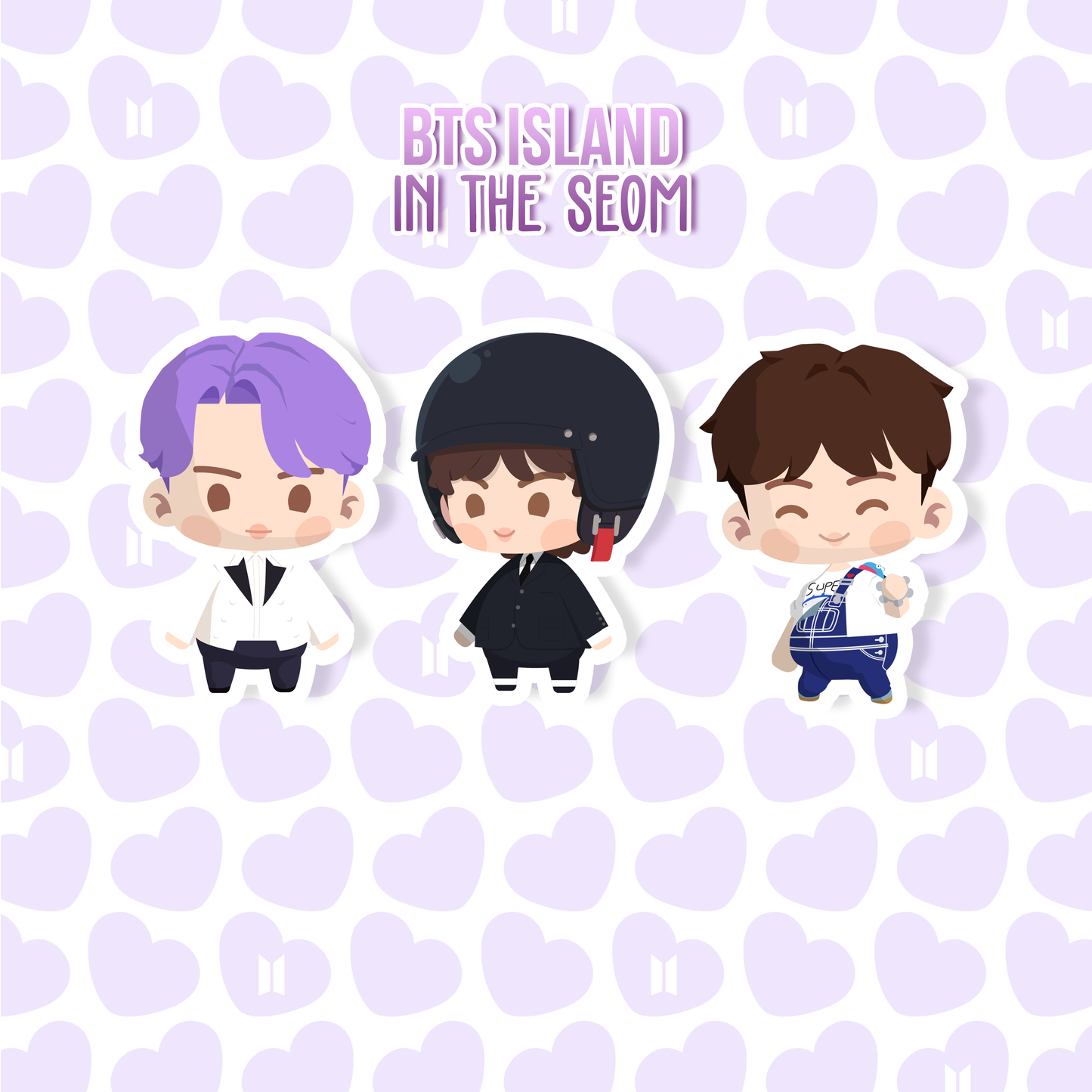 BTS Island In The Seom | Jin Sticker