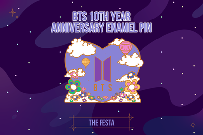 BTS "The Festa" Enamel Pin