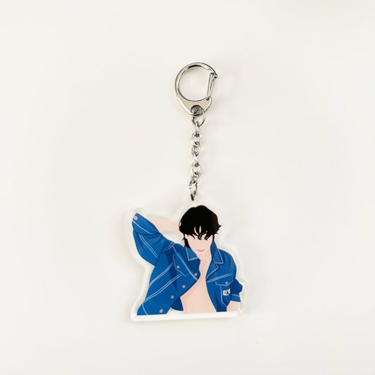 BTS Jungkook Calvin KleinTransparent Keychain | Oppsies