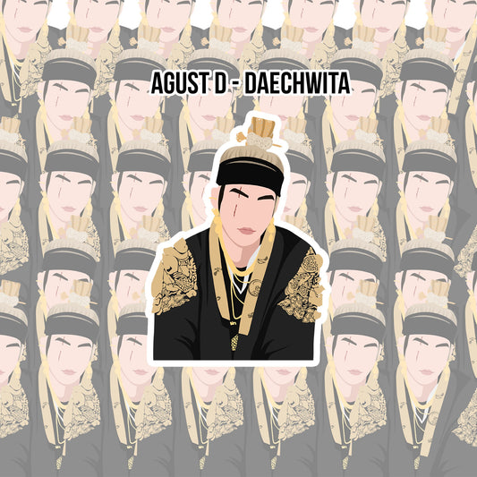 Agust D "Daechwita" Sticker | BTS Suga Yoongi