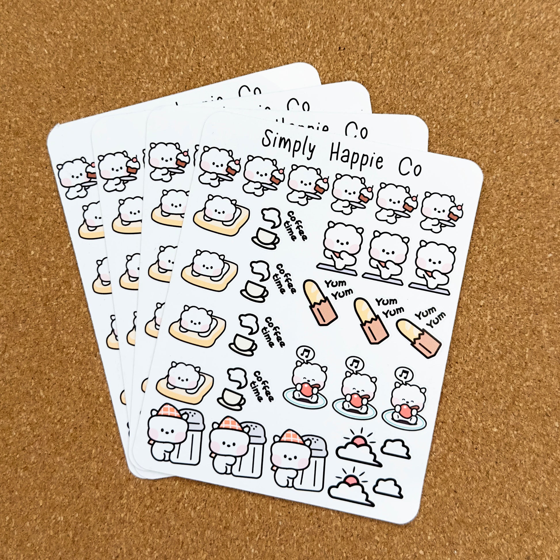 BT21 Planner Sticker Sheet | BTS Planner Sticker