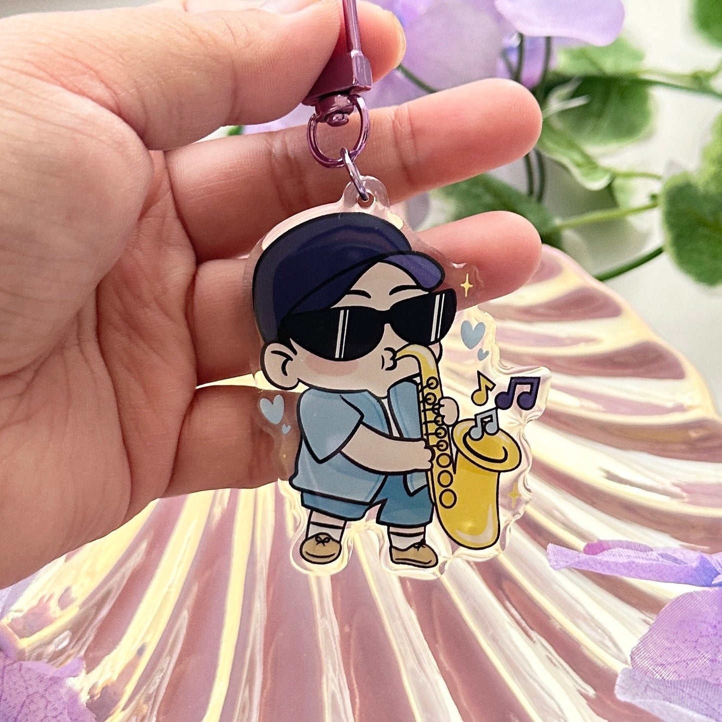 BTS Namjoon "Saxophone" Keychain