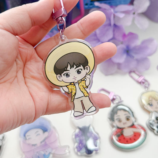 Jin's "Super Tuna" Keychain