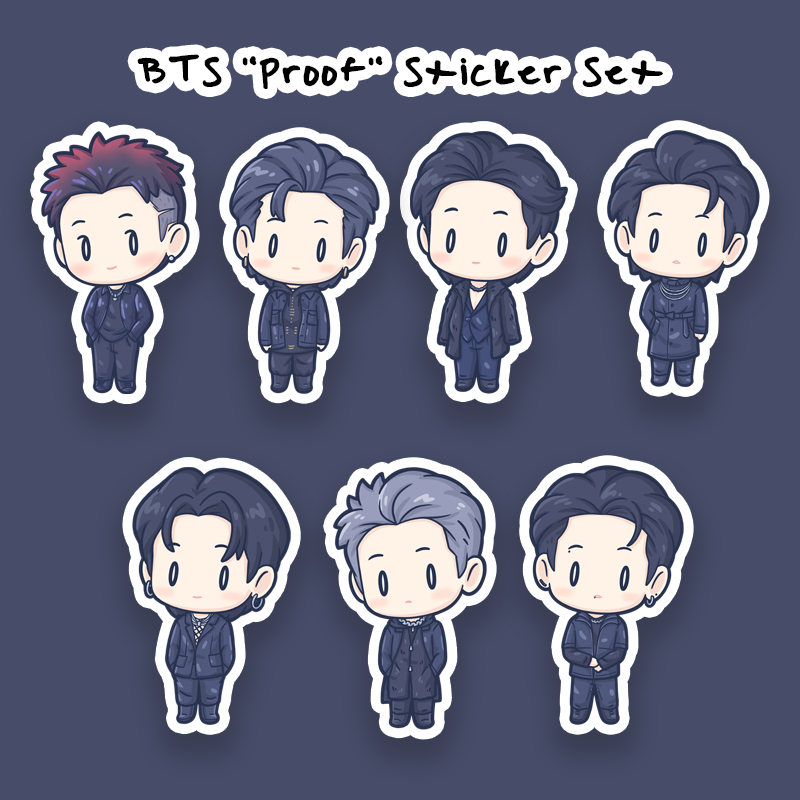 BTS "Proof" Sticker