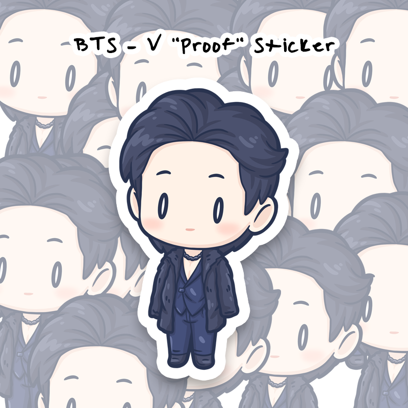 BTS "Proof" Sticker