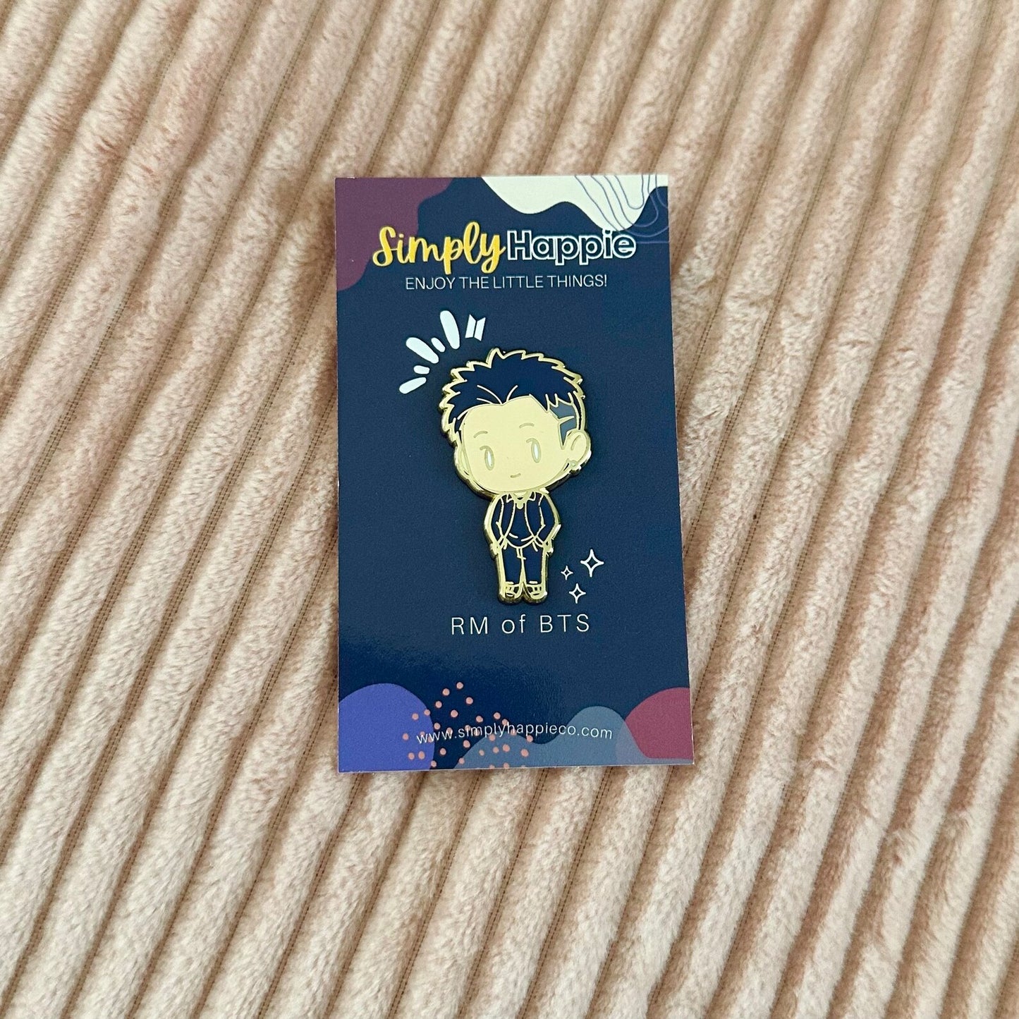 BTS RM "Proof" Enamel Pin